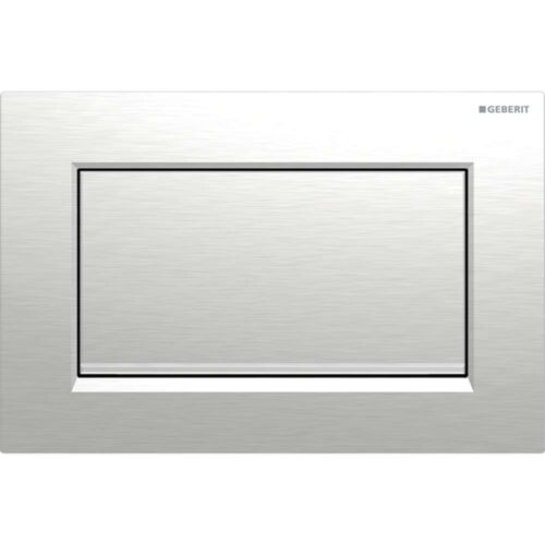 Sigma 30 Tipka za jednokoličinsku tehniku ispiranja hrom četkani/hrom sjaj/hrom četkani easy-to-clean - 115.893.KX.1