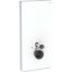 Monolith Plus sanitarni modul za konzolnu wc šolju 101 cm belo staklo/aluminijom bočni priključak vode
