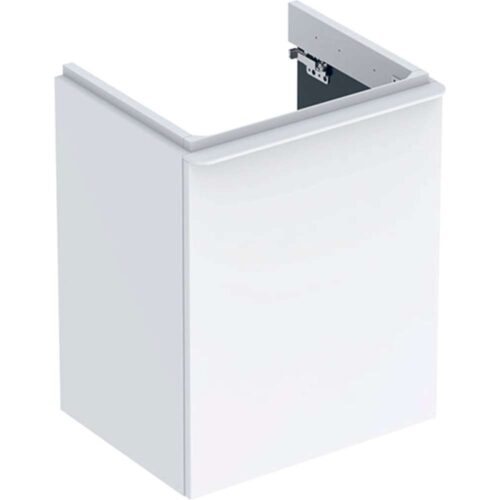 Smyle Square ormarić za umivaonik, sa jednim vratima, graničnik desno 49.2x40.6x61.7 cm beli sjaj - 500.363.00.1