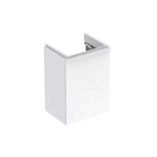 Smyle Square ormarić za umivaonik, sa jednim vratima, graničnik desno 44.2x35.6x61.7 cm beli sjaj - 500.350.00.1