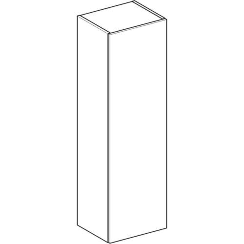 Smyle Square srednji visoki ormarić sa jednim vratima 36x29.9x118 cm