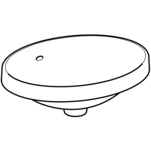 VariForm ugradni umivaonik 50x40, ovalni