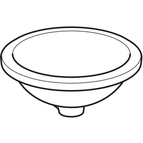 VariForm podgradni umivaonik okrugli 40.5 cm, bez preliva