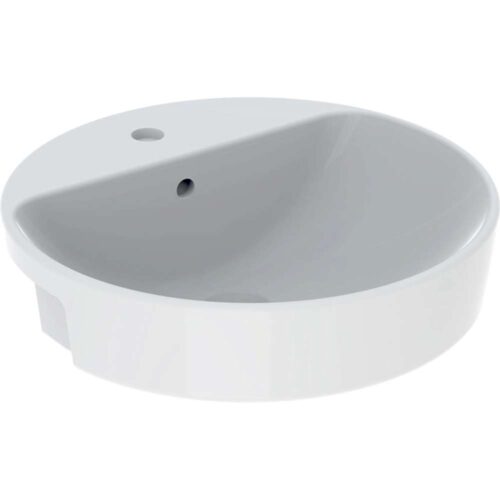 VariForm poluugradni umivaonik ovalni 50 cm, sa otvorom za slavinu