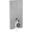 Monolith sanitarni modul za podnu wc šolju 101 cm keramika sa izgledom betona/aluminijum priključak vode odozdo