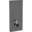 Monolith sanitarni modul za konzolnu wc šolju 114 cm lava staklo/aluminijum/crni hrom priključak vode odozdo