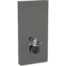 Monolith Plus sanitarni modul za konzolnu wc šolju 101 cm lava staklo/aluminijum/crni hrom bočni priključak vode - 131.222.JK.7