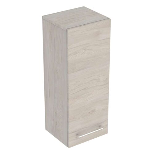 Selnova Square srednje visoki ormarić sa jednim vratim 33x29.7x85 cm melanin struktura drveta - 501.279.00.1