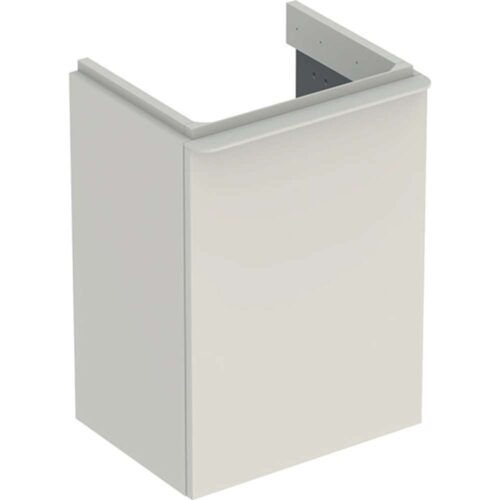Smyle Square ormarić za umivaonik, sa jednim vratima, graničnik desno 44.2x35.6x61.7 cm peščanosivi - 500.350.JL.1