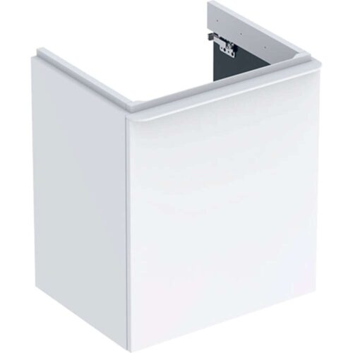 Smyle Square ormarić za umivaonik, sa jednim vratima, graničnik desno, 53,6x61,7x43,3 cm, beli, sjaj - 500.365.00.1