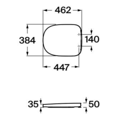 Beyond Wc daska softclose - A801B8200B