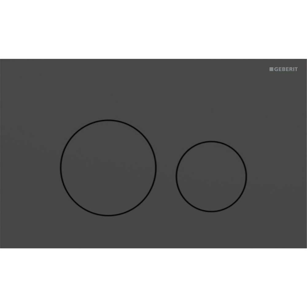 115.628.14.1 Sigma 40 Round Tipka za dvokoličinsku tehniku ispiranja crna easy-to-clean 115.628.14.1 Sigma 40 Round Tipka za dvokoličinsku tehniku ispiranja crna easy-to-clean